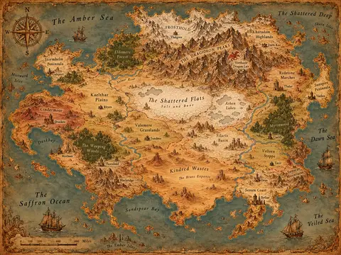 Pre-Generated Fantasy Maps — Free Gallery of Ready-Made Maps