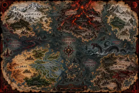 Pre-Generated Fantasy Maps — Free Gallery of Ready-Made Maps